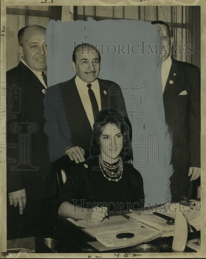 1961 Youth In Government Day - Carolyn Diecedue, Victor Schiro - Historic Images