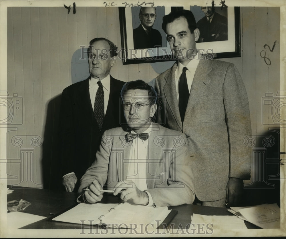 1954 Officers of Legal Aid Bureau of New Orleans - Historic Images