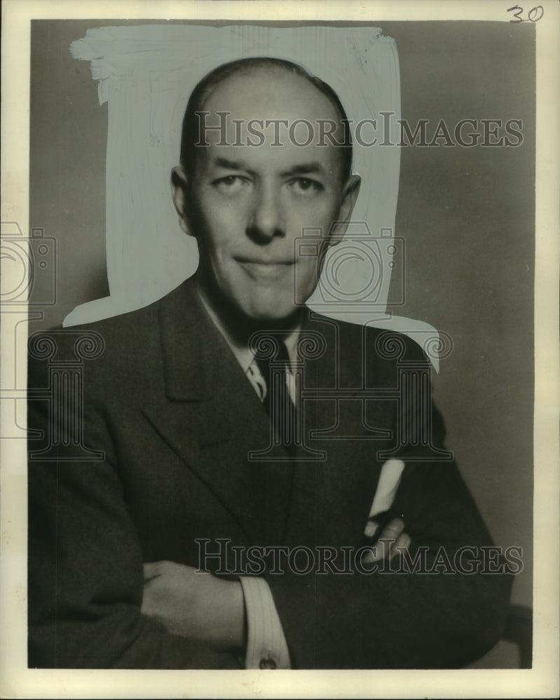 1956 Robert G. Dundas, British Consul General in New Orleans - Historic Images