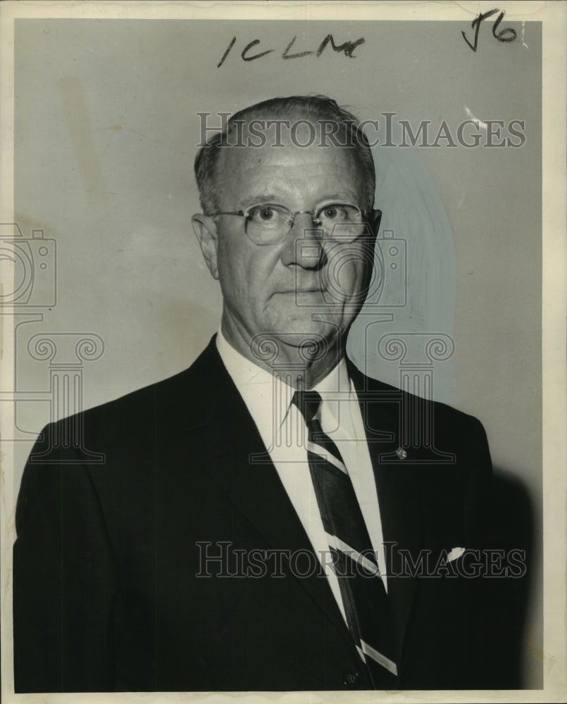 1963 Portrait of F. Evans Farwell - Historic Images