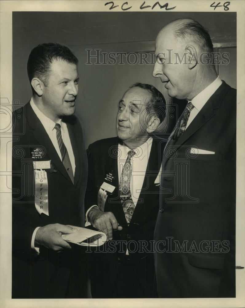 1967 Re-elected officers of the Louisiana Retail Grocers Assoc.-Historic Images