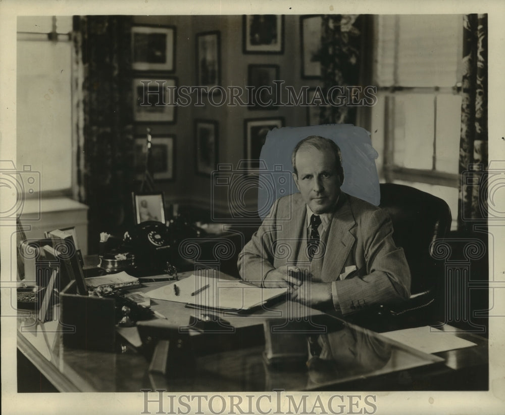 Press Photo Mr. Ferdinand Eberstadt, Investment banker - Historic Images