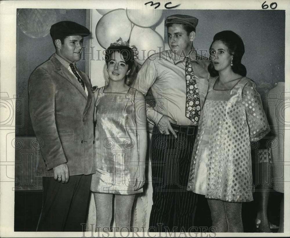 1968 Young People at New Orleans Costume Party-Historic Images