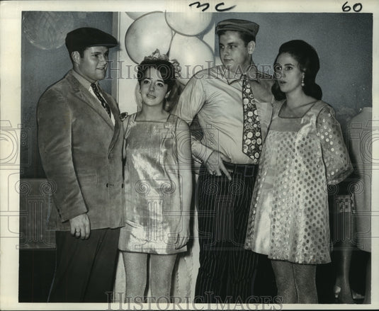 1968 Young People at New Orleans Costume Party-Historic Images