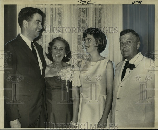 1968 Mr. and Mrs. Richmond G. Favrot and others at formal event ...