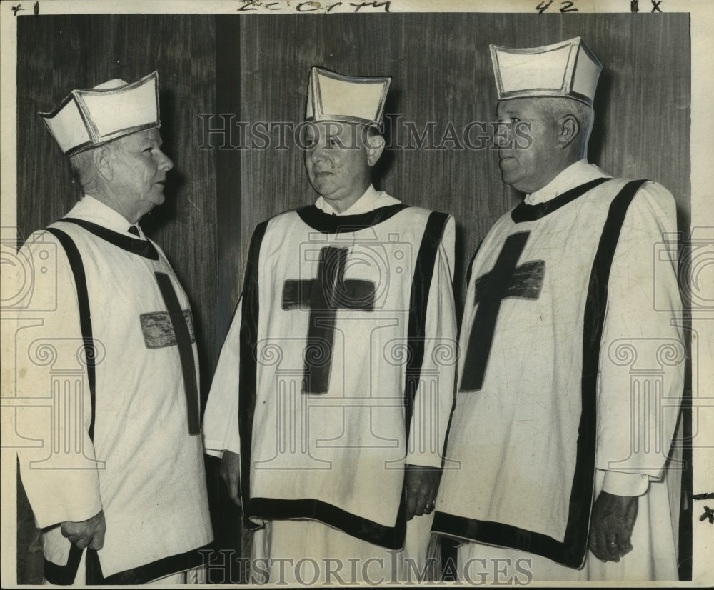 1963 Press Photo Rose Croix Chapter of the Grand Consistory of Louisiana-Historic Images