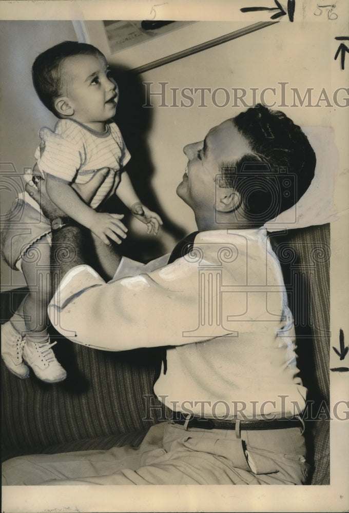 1948 Veteran Edward L. Duplantier and Son Junior, New Orleans - Historic Images