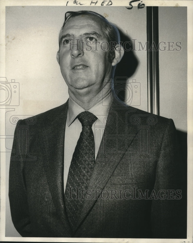 1971 Press Photo New Orleans Chapter, Associated General Contractors President - Historic Images