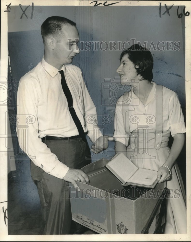 1961 Rev. John Dryer, Westminster Presbyterian Church new minister - Historic Images