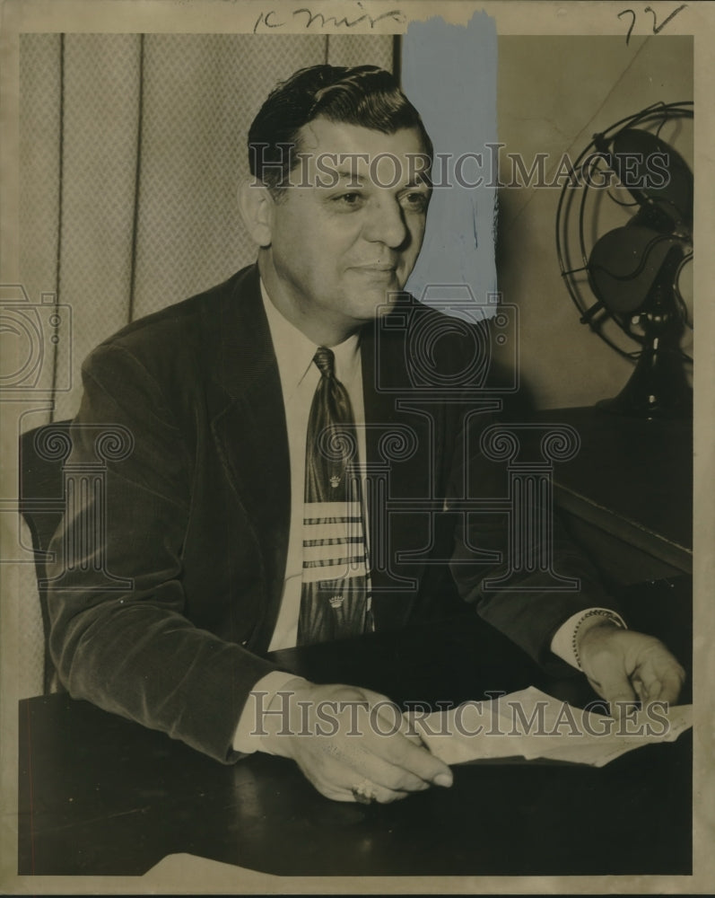 1954 President of Oak Street Merchants Association George Desforges-Historic Images