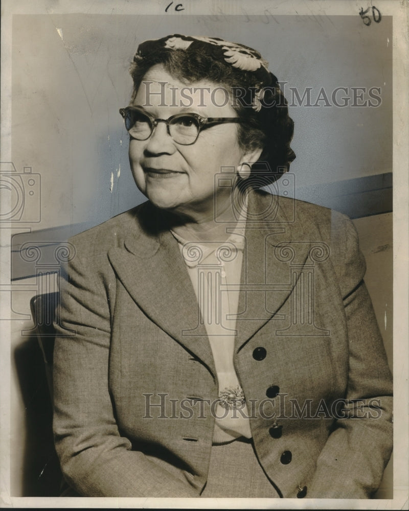 1955 Press Photo Mrs. Nell Flynn of Louisiana. - noo15739-Historic Images