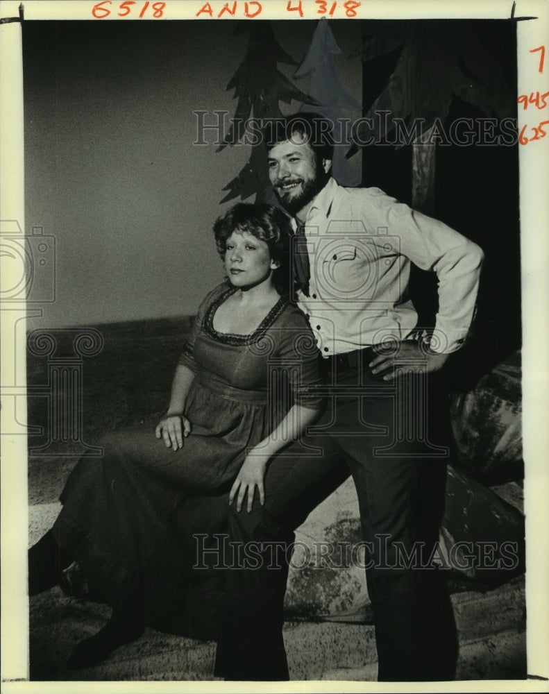 1983 Press Photo Cast Members of &quot;The Unsinkable Molly Brown,&quot; New Orleans - Historic Images