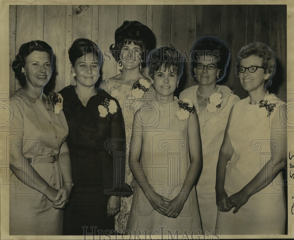 1968 West Bank Newcomers Club Officers, New Orleans - Historic Images