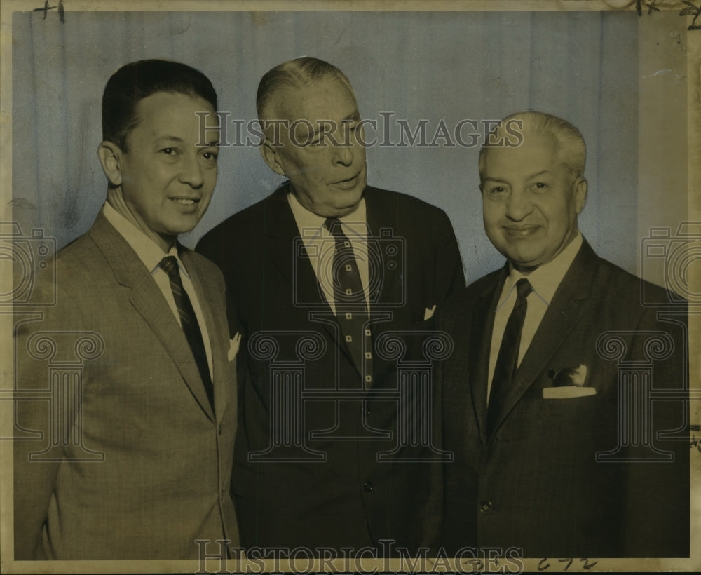 1961 Mississippi Valley World Trade Conference Speakers, New Orleans - Historic Images