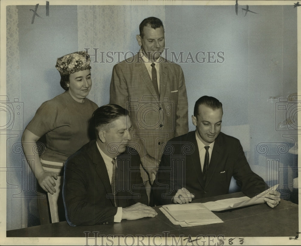 1963 Export Managers Club Officers, New Orleans-Historic Images