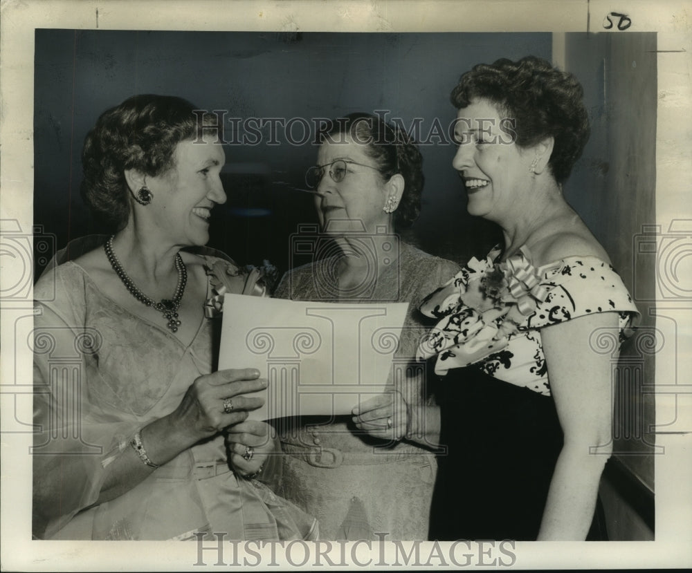 1954 Press Photo Officers of the National Society of Arts and Letters-Historic Images