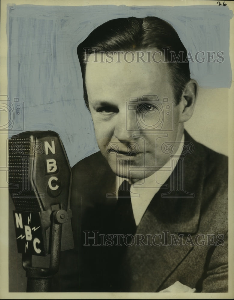 1958 Leif Eid, NBC News Correspondent-Historic Images