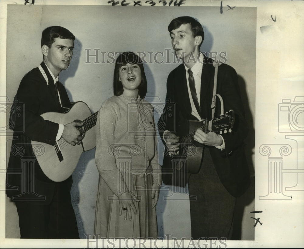 1966 Folk Singers in New Orleans Presbytery Program-Historic Images