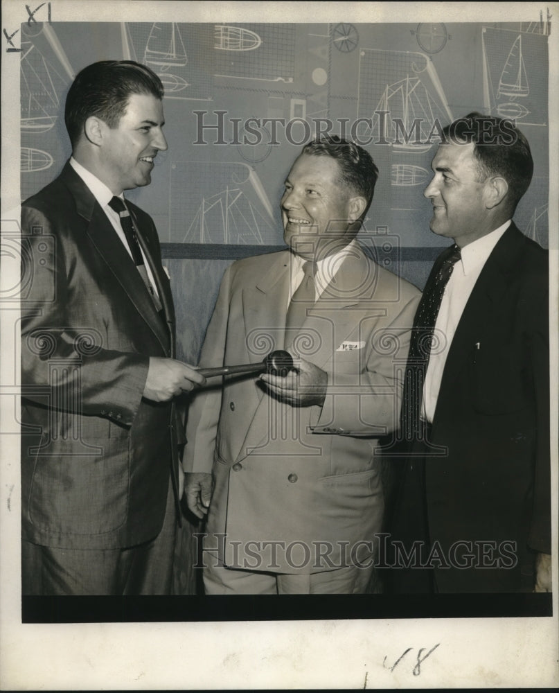 1956 Bywater Business &amp; Professional Association Gavel Passing - Historic Images