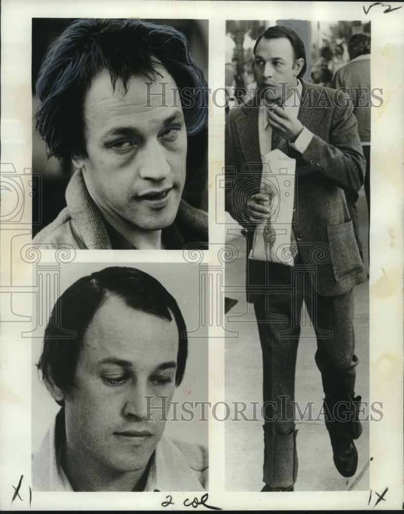 1975 Press Photo Frederic Forrest as &quot;Larry&quot; a man misclassified as retardate. - Historic Images