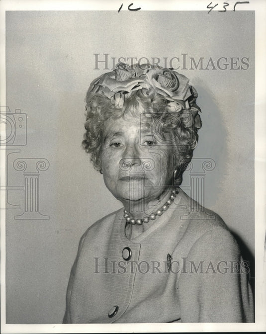 1968 Mrs. Frederick Fox, national vice-chairman of national defense - Historic Images