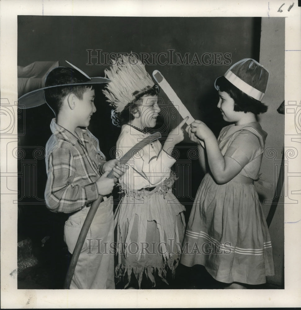 1956 George Washington School Students Prepare for Fire Prevention-Historic Images