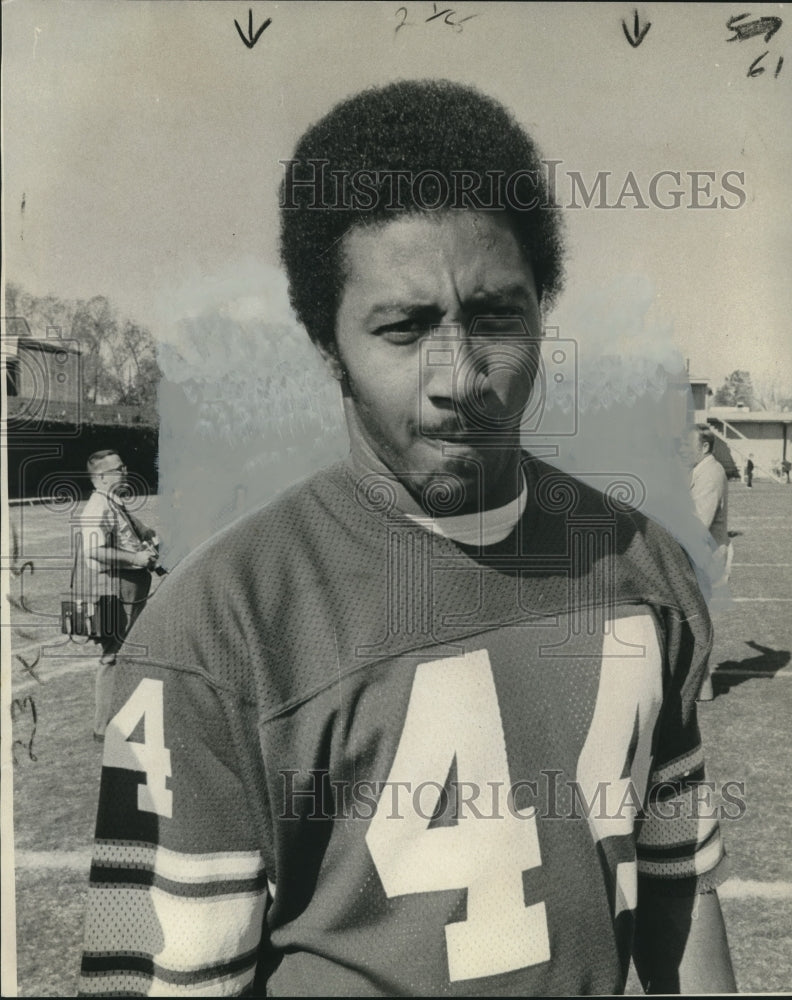 1975 Press Photo Minnesota football player Chuck Foreman - noo17886 - Historic Images