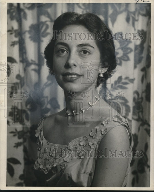 1955 Press Photo Miss Sybil Friedberg - noo17906-Historic Images