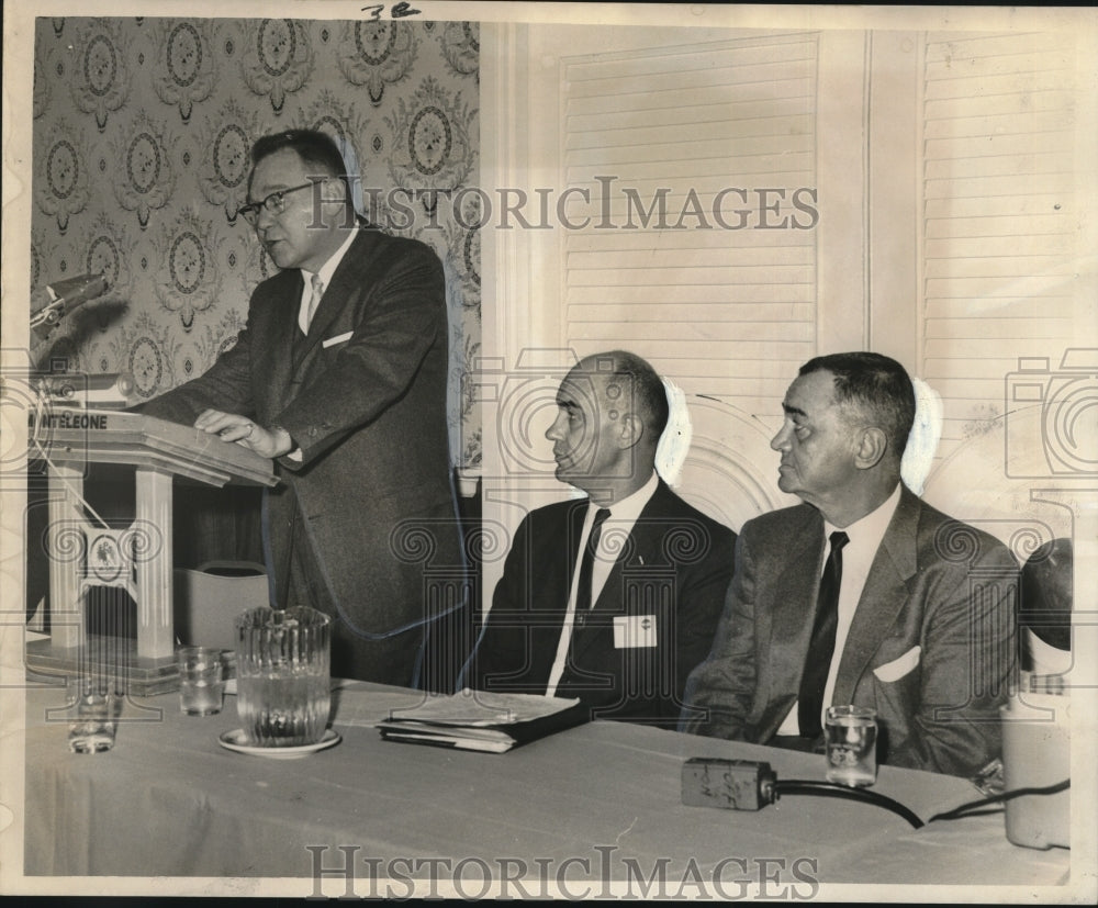 1964 Conference-Goers George Friedl, Colonel Scollohub, Dr. Constan - Historic Images