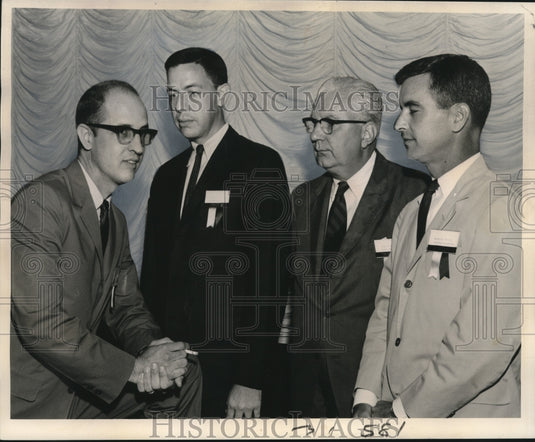 1962 New Officers of the Advertising Club of New Orleans-Historic Images