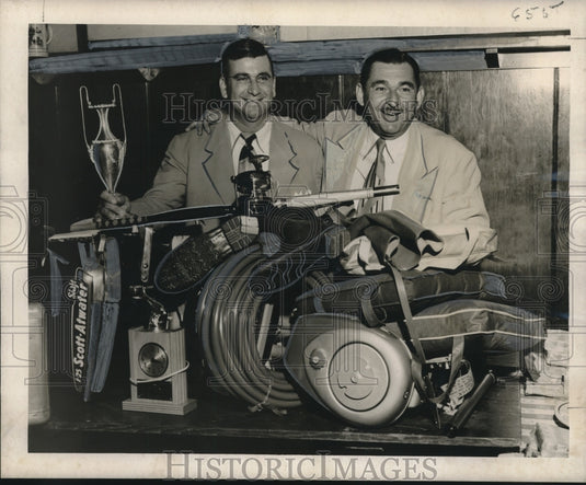 1950 C. J. Frey & E. T. Gonzales, Winners, City Limits Tarpon Rodeo-Historic Images