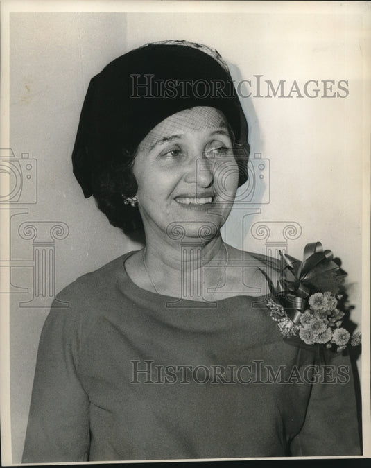 1964 Press Photo HOPE, Incorporated President Evelyn Foulon, New Orleans-Historic Images