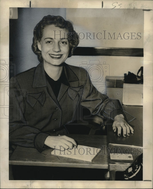 1949 Louisiana Power and Light Co. Home Consultant Ellen Fletcher - Historic Images