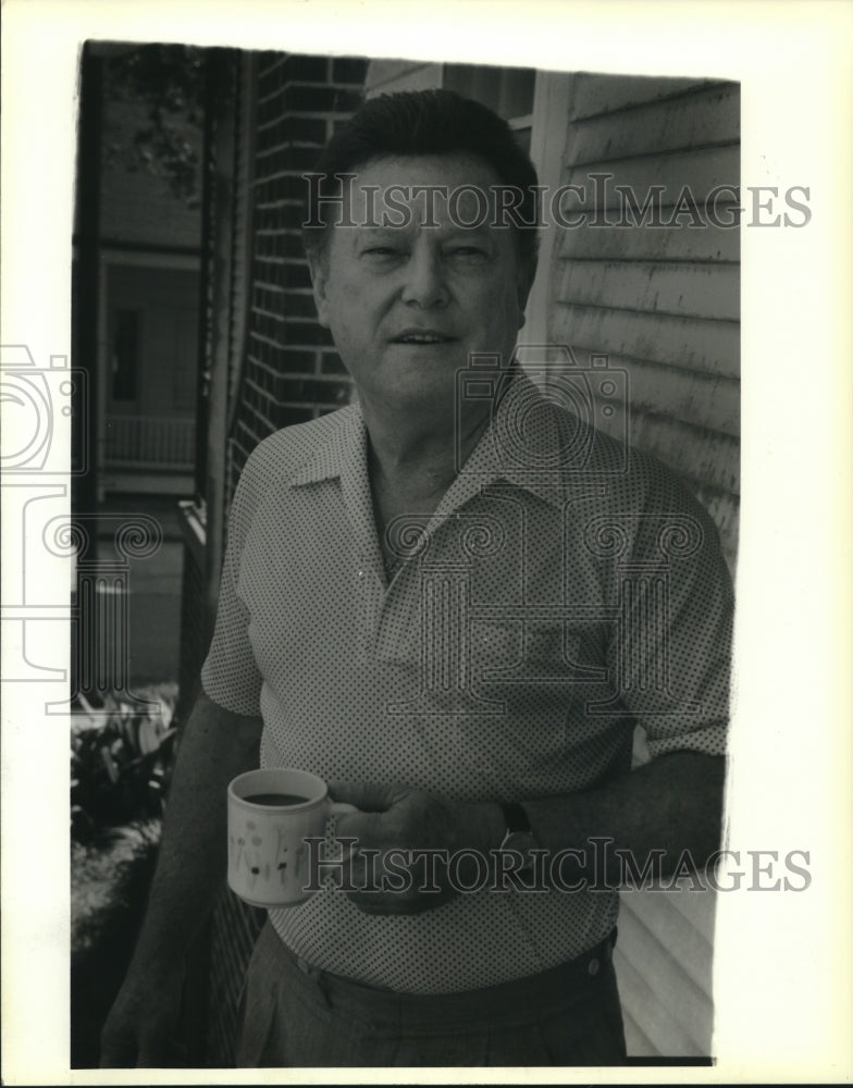 1991 Press Photo Basketball - Dick Francis, former Jesuit basketball coach - Historic Images