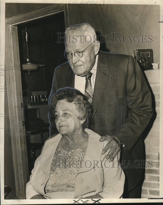 1966 Mr. & Mrs. Walter Eversmeyer Celebrate 50 Years, New Orleans-Historic Images