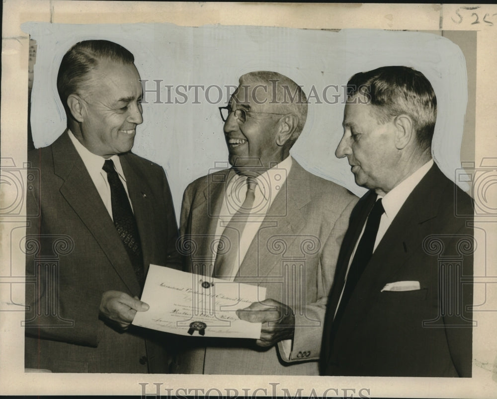 1957 Press Photo International Brotherhood of Electrical Workers - noo19397 - Historic Images