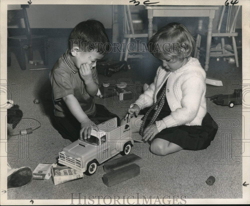 1966 Nursery for children of international students at Tulane - Historic Images