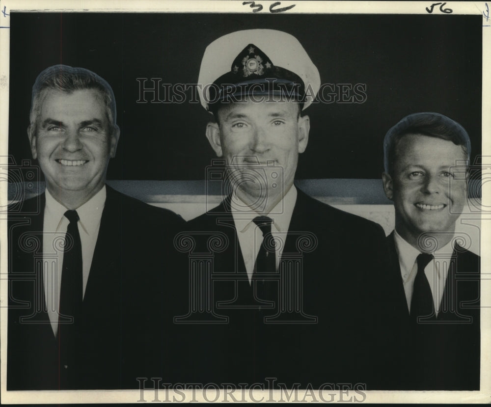 1966 Press Photo Officers of the Gulf Coast Yachting Association - noo19565- Historic Images