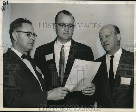 1861 Press Photo New officers of Louisiana Laundry and Cleaners Association-Historic Images