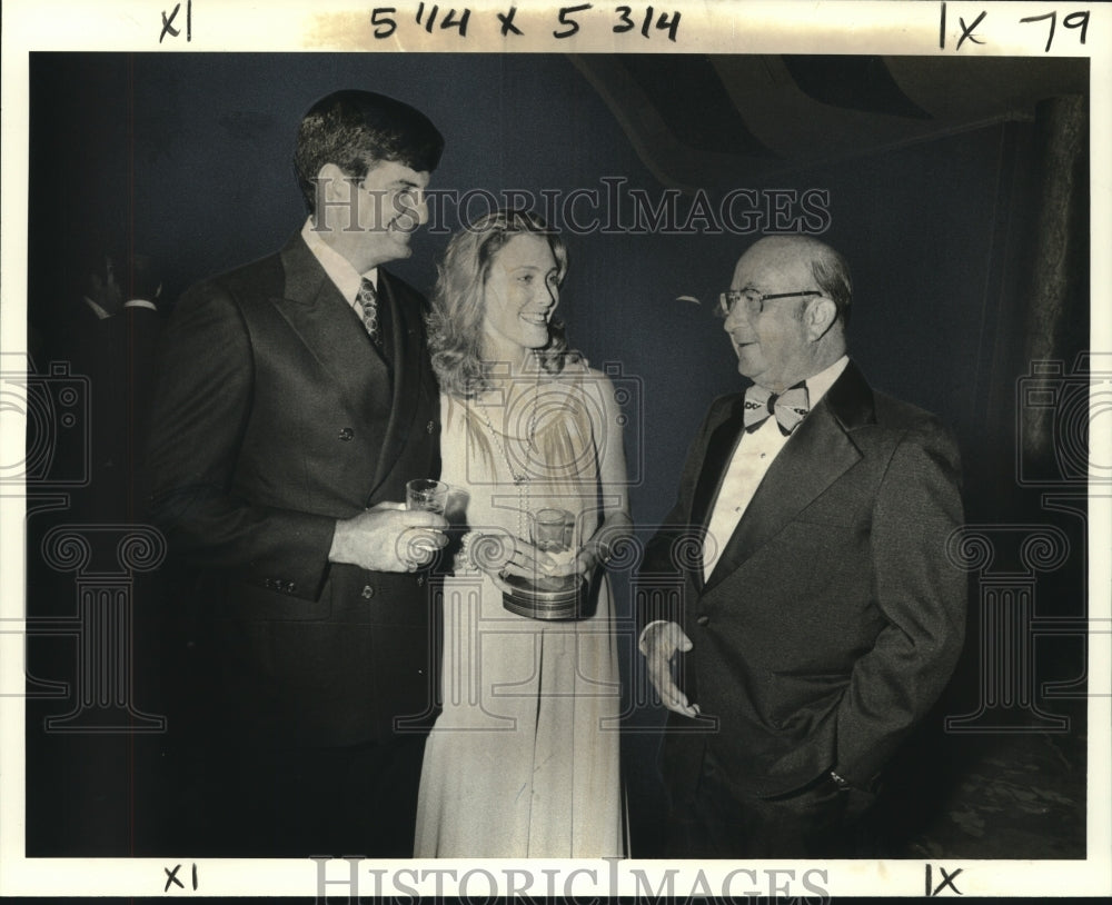 1979 Press Photo Guests at Isidore Newman School Anniversary Gala, New Orleans - Historic Images