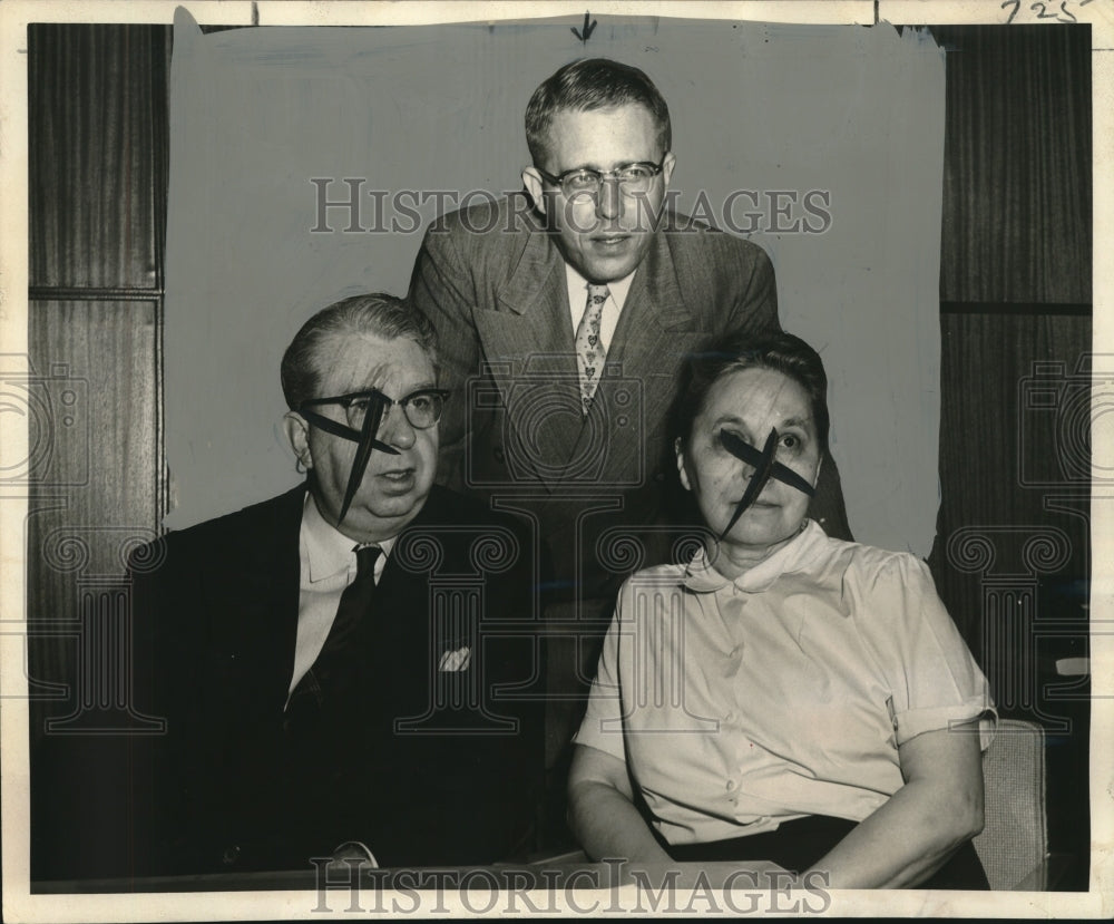 1956 Baton Rouge Conference on Handicapped Children Planners, - Historic Images