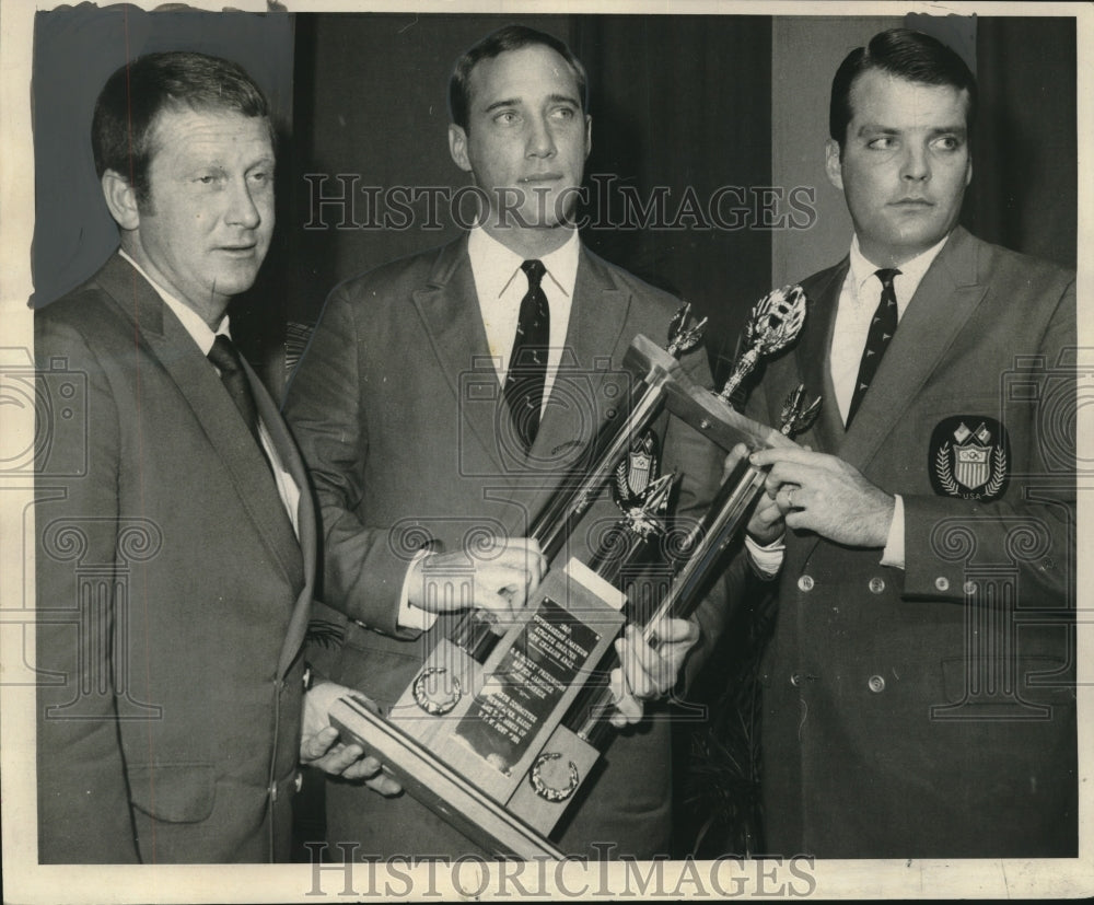 1969 New Orleans VFW Awards Captain of Winning Olympic Sailing Team - Historic Images