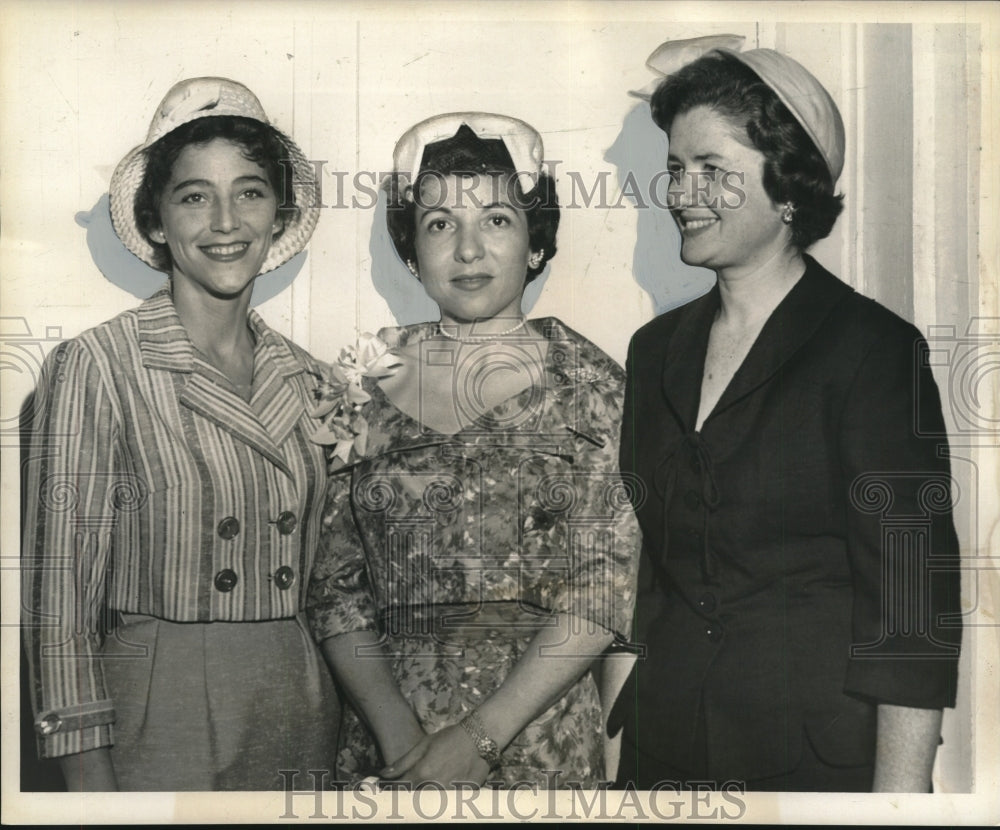 1960 Officers of New Orleans Council of Jewish Women - Historic Images