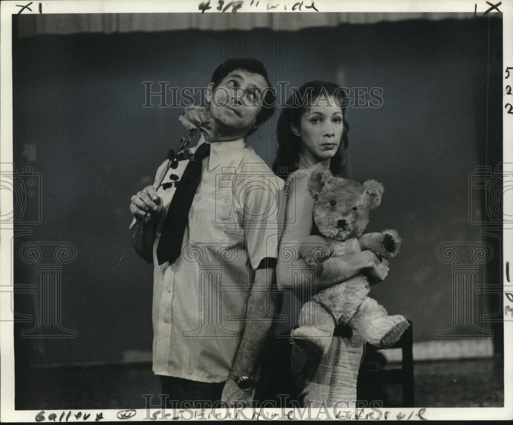 1978 Press Photo Actors in &quot;Twelfth Night,&quot; Gallery Circle Theatre, New Orleans - Historic Images