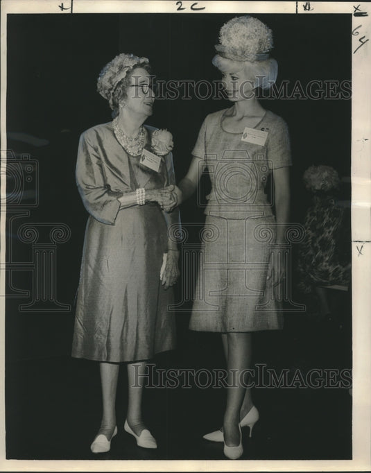 1965 Press Photo Delegates at General Federation of Women's Clubs Convention-Historic Images