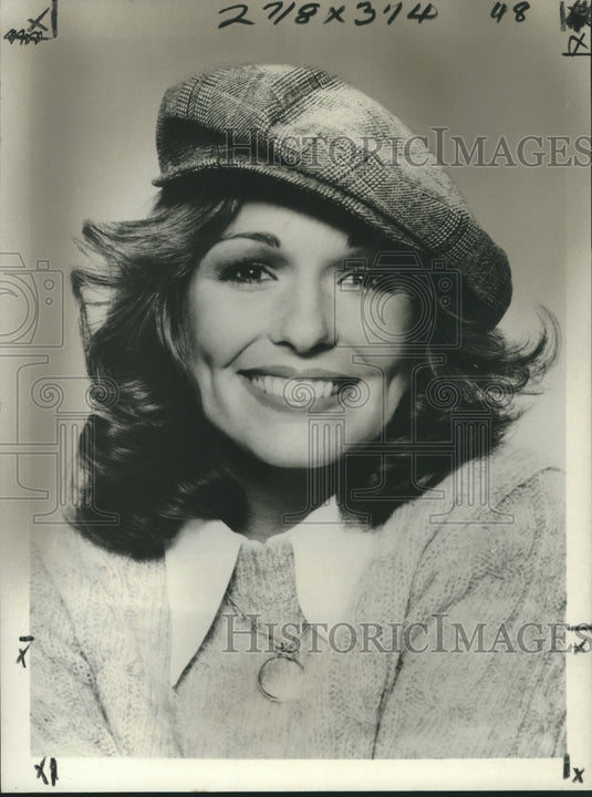 1978 Press Photo Miss America of 1971 Phyllis George On "People" TV Show - Historic Images