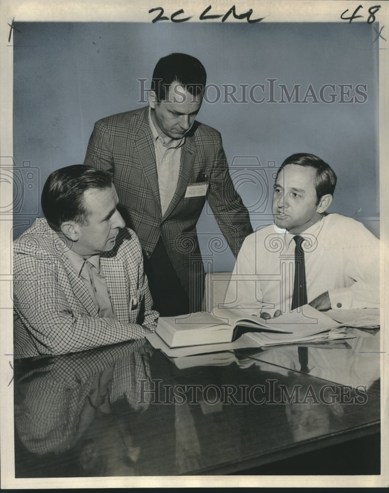 1968 Tulane University Business Seminar Participants, New Orleans-Historic Images