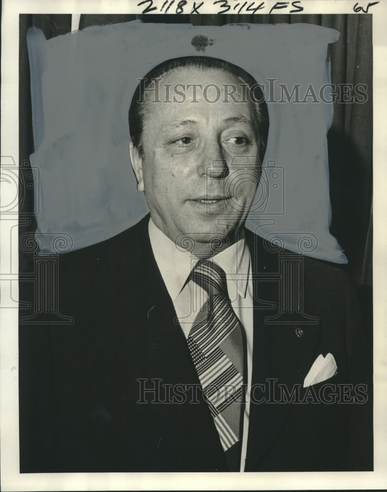 1976 Press Photo Italian Institute of Foreign Trade Chairman Dante Graziosi- Historic Images