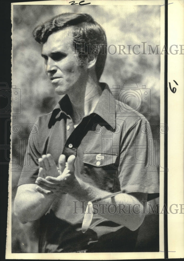 1974 Press Photo Golfer Hubert Greet - noo20734 - Historic Images