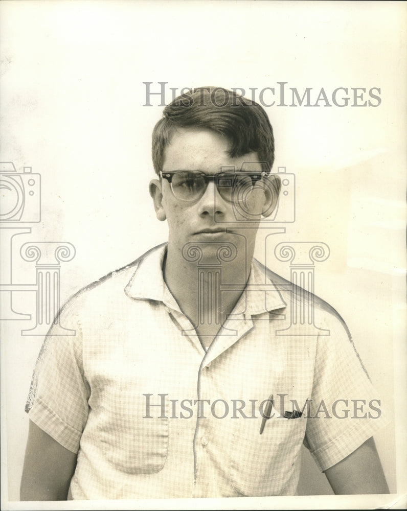 1966 Mid-City Baptist High School Student Lionel Galway - Historic Images